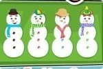 Biscotti a forma di pupazzo di neve Biscotti a forma di pupazzo di neve