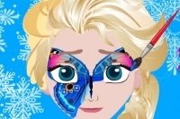 Elsa Face Painting Elsa Face Painting