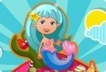 La torta della sirenetta La torta della sirenetta