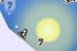 Pinguino sullo snowboard Pinguino sullo snowboard
