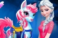 Prenditi cura dei pony di Elsa Prenditi cura dei pony di Elsa