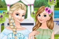 Sposa Elsa e Damigella Anna Sposa Elsa e Damigella Anna