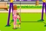 Tata al parco giochi Tata al parco giochi