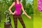 Vesti la giocatrice di golf Vesti la giocatrice di golf